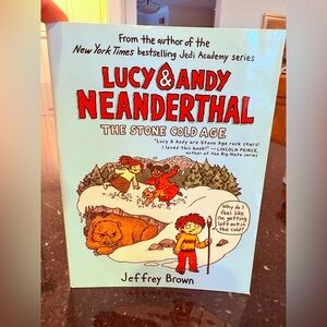 3/$10 Book Bundle - Lucy & Andy Neanderthal Graphic Novel by Jeffrey Brown